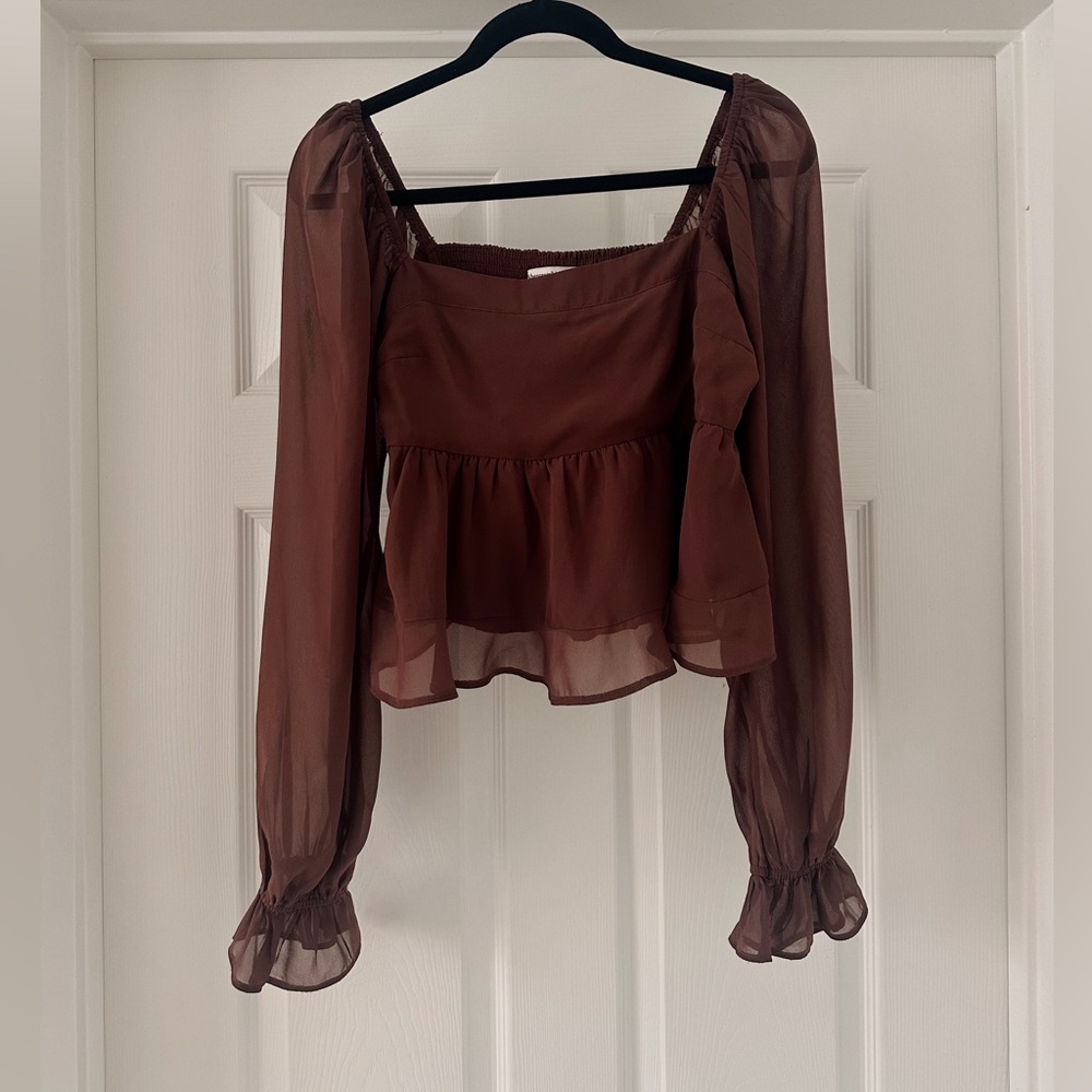 Abercrombie Emerson Long Sleeve Top